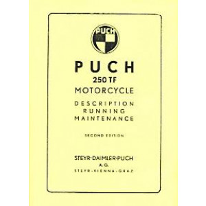 Puch Motorcycle 250 TF, Maintenance