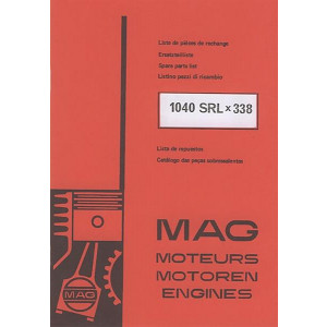 MAG 1040 SRL x 338, Stationärmotor, Ersatzteilkatalog