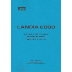 Lancia 2000, Technische Daten