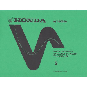 Honda MT80S MT80SA Teilekatalog