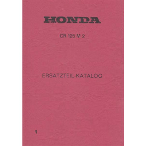 Honda CR125M2 Ersatzteilkatalog