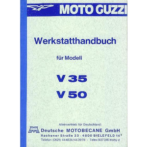 Moto Guzzi V 35 und V 50 Reparaturanleitung
