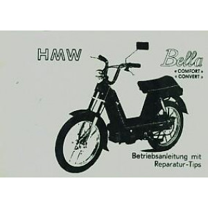 HMW Bella Comfort und Convert mit Fantic-Motor, Betriebsanleitung mit Reparatur-Tips