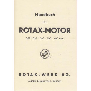 Rotax-Motor 200, 250, 300, 500, 600 ccm, Handbuch