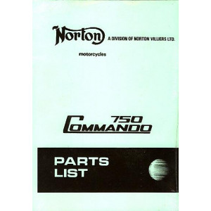 Norton Commando 750 Parts List