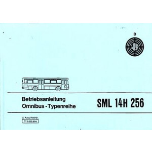 Steyr Omnibus-Typenreihe SML14H 256, Betriebsanleitung