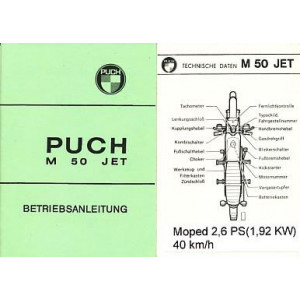 Puch M 50 Jet Betriebsanleitung