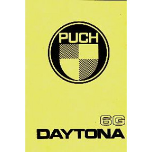 Puch Daytona 6G, Betriebsanleitung, nur in Verbindung mit Betriebsanleitung Puch Imola verwendbar!