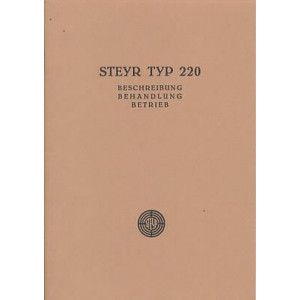 Steyr Typ 220 Betriebsanleitung