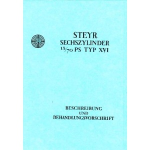 Steyr Typ 16 Betriebsanleitung