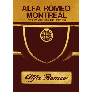 Alfa Romeo Montreal Betriebs- und Wartungsanleitung