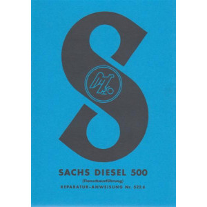 Sachs Diesel 500 (Flanschausführung), Reparatur-Anweisung