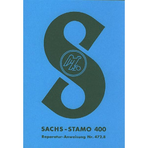Sachs Stamo 400 (Stationärmotor),  Reparaturanleitung Nr.: 472.8