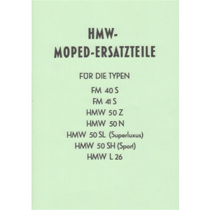 HMW Moped Modelle, Ersatzteile