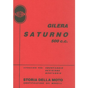 Gilera Saturno 500 Turismo und Sport, Reparaturanleitung