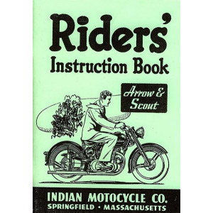 Indian Arrow & Scout, Instruction Book (Betriebsanleitung)
