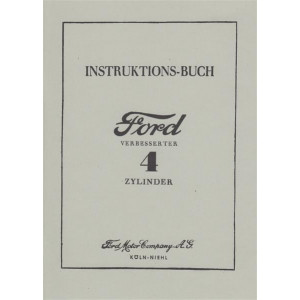 Ford 4-Zylinder, Modelle AB und ABF, Instruktions-Buch