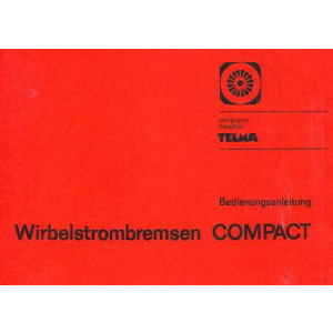 Telma Compact 115 und 155 Wirbelstrombremse Betriebsanleitung