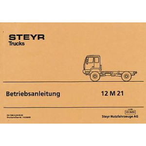 Steyr 12 M 21 Betriebsanleitung