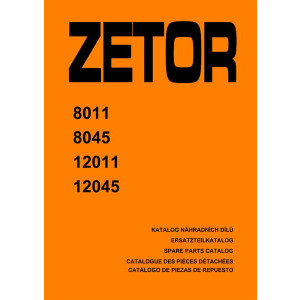 Zetor 8011, 8045, 12011, 12045 Ersatzteilkatalog